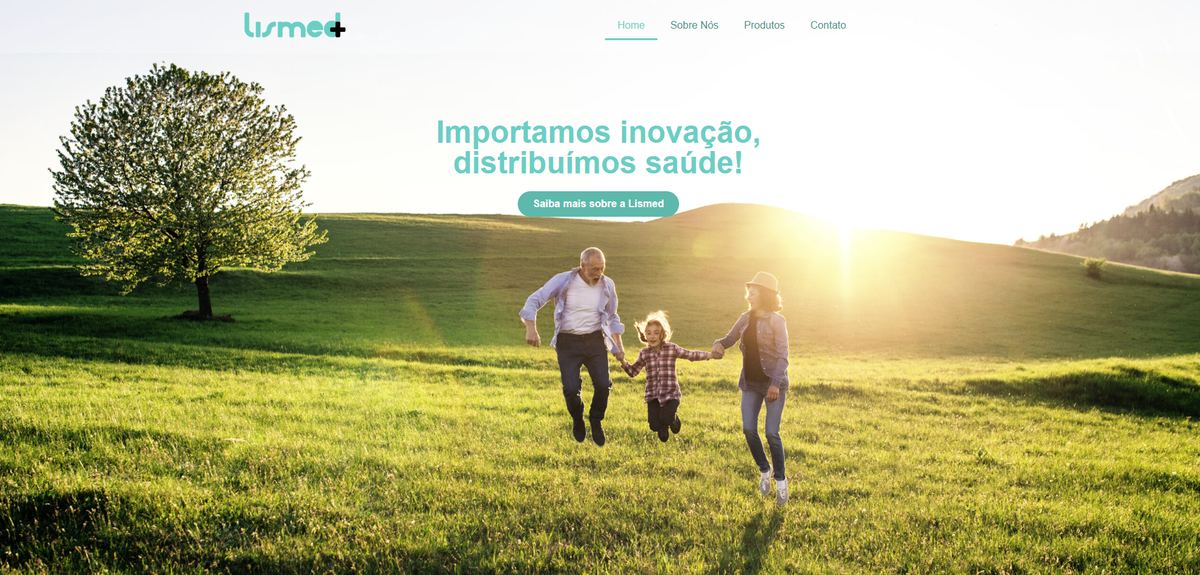 Home do site da Lismed